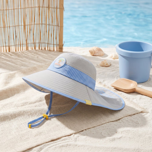 True Haven | Sunny Baby Sun Hat – Adorable Everyday Essential, Gentle on Sensitive Skin