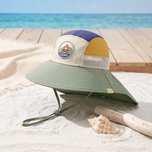 True Haven | Sunny Baby Sun Hat – Adorable Everyday Essential, Gentle on Sensitive Skin
