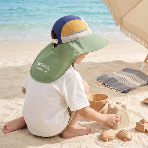 True Haven | Sunny Baby Sun Hat – Adorable Everyday Essential, Gentle on Sensitive Skin