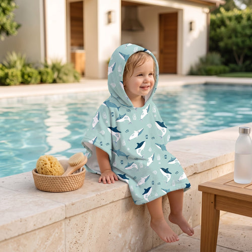 True Haven | Cuddle Kids Hooded Towel – Gentle Bathtime Companion, Easy to Clean
