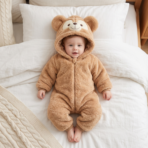 True Haven | Cub Baby Onesie – Adorable Everyday Essential, Gentle on Sensitive Skin