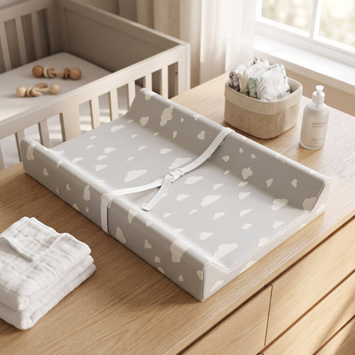 True Haven | Wipe Baby Changing Mat – Practical Nursery Organizer, Easy to Clean