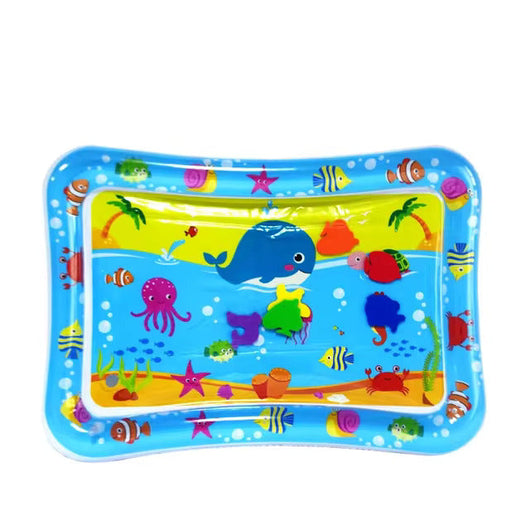 True Haven | Baby Tummy Time Mat – Engaging Sensory Design, Foldable & Portable