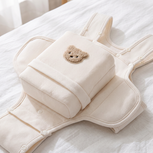 True Haven | Anti Roll Baby Positioner Pillow – Snuggly Nursery Must-Have, Gentle on Sensitive Skin