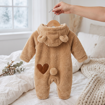 True Haven | Cub Baby Onesie – Adorable Everyday Essential, Gentle on Sensitive Skin