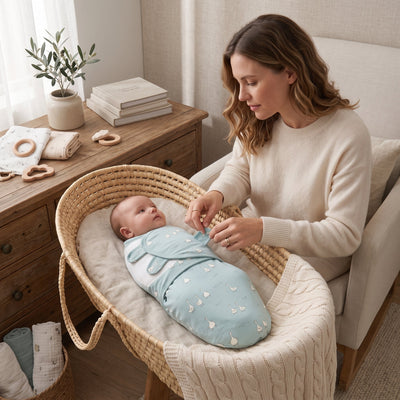 True Haven | Dream Baby Swaddle Sack – Snuggly Nursery Must-Have, Gentle on Sensitive Skin