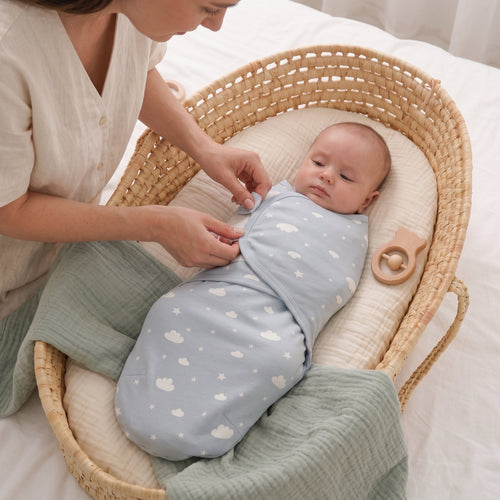 True Haven | Dream Baby Swaddle Sack – Snuggly Nursery Must-Have, Gentle on Sensitive Skin