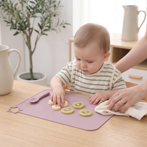 True Haven | Star Silicone Baby Placemat – Everyday Feeding Essential, Easy to Clean