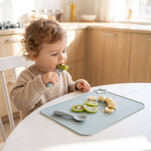True Haven | Star Silicone Baby Placemat – Everyday Feeding Essential, Easy to Clean