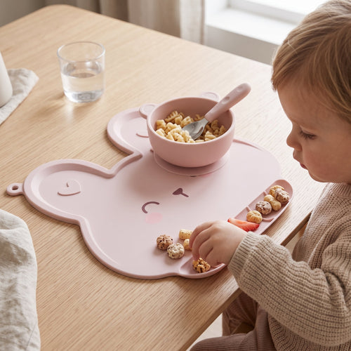 True Haven | Nordic Silicone Baby Placemat – Supportive Feeding Companion, BPA-Free Materials
