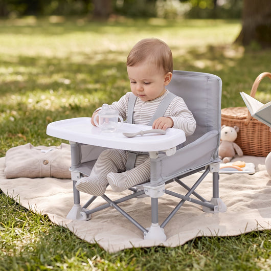 True Haven | Fold Baby Outdoor Chair – On-the-Go Comfort, Fits Most Strollers & Car Seats