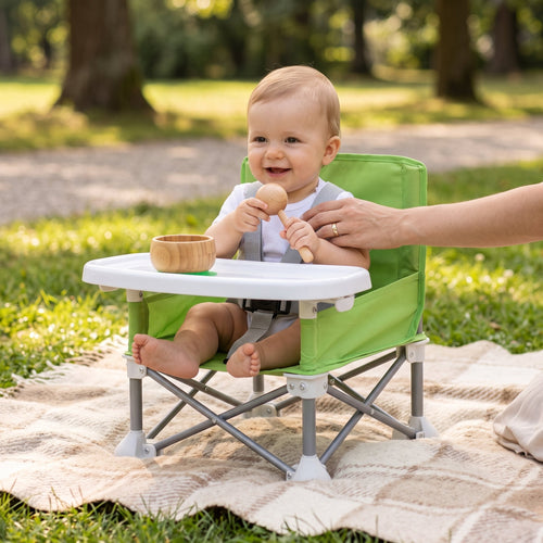 True Haven | Fold Baby Outdoor Chair – On-the-Go Comfort, Fits Most Strollers & Car Seats