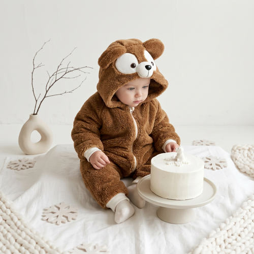True Haven | Cub Baby Onesie – Adorable Everyday Essential, Gentle on Sensitive Skin