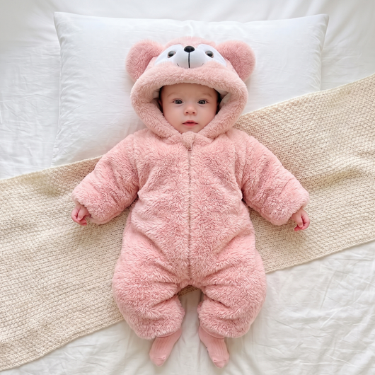 True Haven | Cub Baby Onesie – Adorable Everyday Essential, Gentle on Sensitive Skin