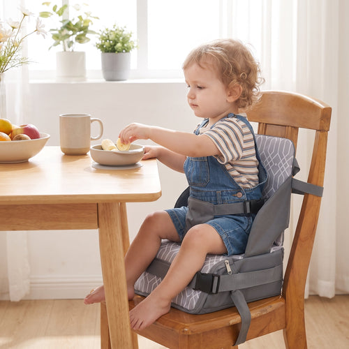 True Haven | Fold Baby Booster Seat – On-the-Go Comfort, Fits Most Strollers & Car Seats