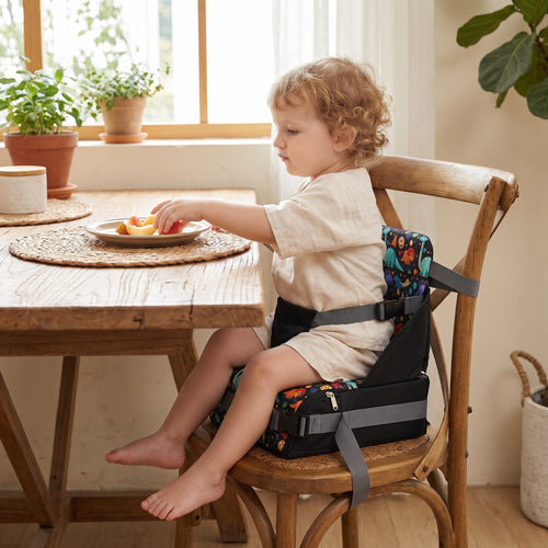 True Haven | Fold Baby Booster Seat – On-the-Go Comfort, Fits Most Strollers & Car Seats