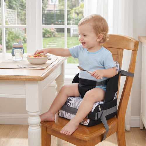 True Haven | Fold Baby Booster Seat – On-the-Go Comfort, Fits Most Strollers & Car Seats