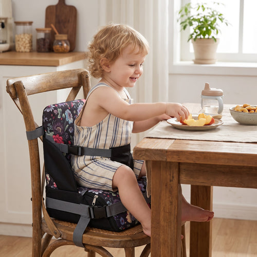 True Haven | Fold Baby Booster Seat – On-the-Go Comfort, Fits Most Strollers & Car Seats
