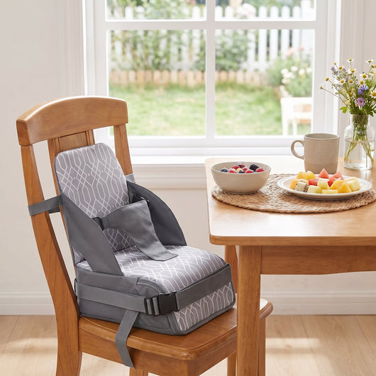 True Haven | Fold Baby Booster Seat – On-the-Go Comfort, Fits Most Strollers & Car Seats