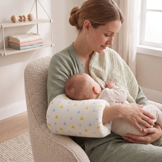 True Haven | Feeding Arm Pillow – Everyday Feeding Essential, Easy to Clean