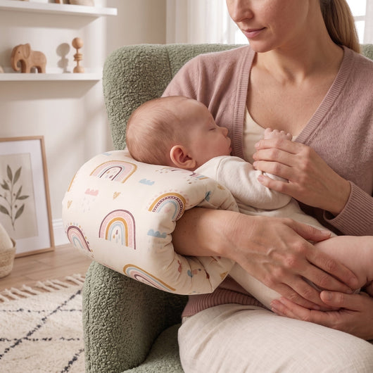 True Haven | Feeding Arm Pillow – Everyday Feeding Essential, Easy to Clean