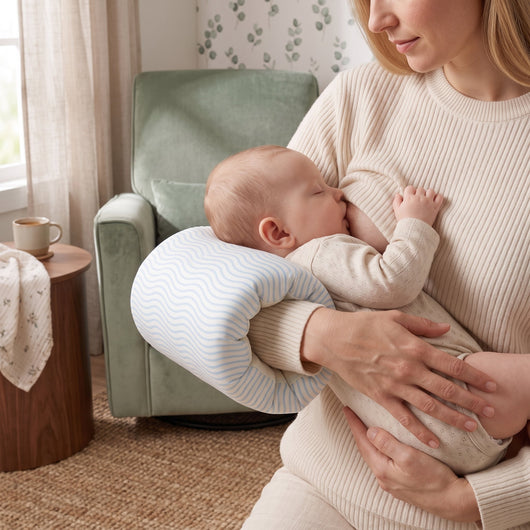 True Haven | Feeding Arm Pillow – Everyday Feeding Essential, Easy to Clean