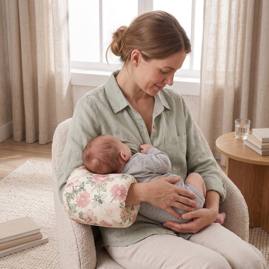 True Haven | Feeding Arm Pillow – Everyday Feeding Essential, Easy to Clean