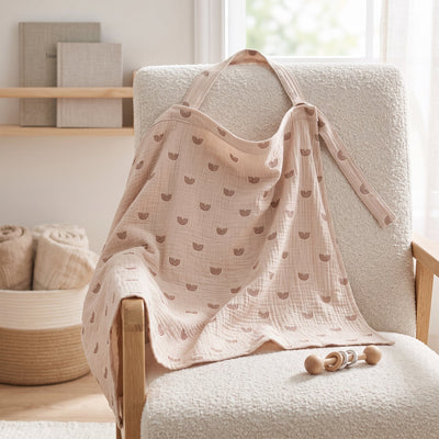 True Haven | Baby Nursing Cover Poncho – Everyday Feeding Essential, Easy to Clean