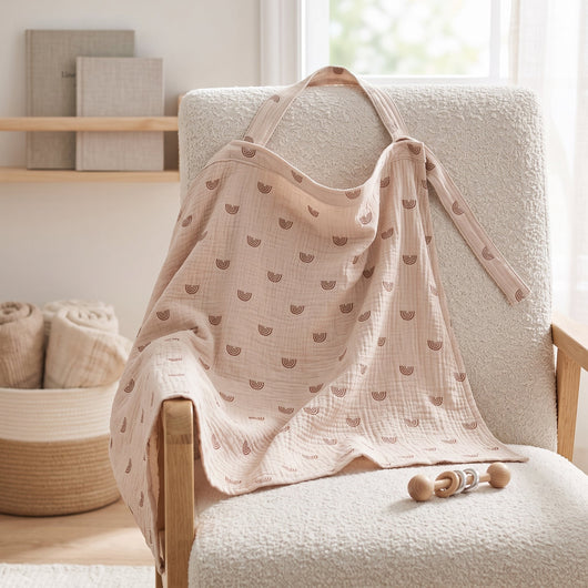 True Haven | Baby Nursing Cover Poncho – Everyday Feeding Essential, Easy to Clean