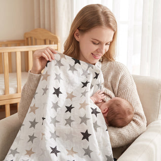 True Haven | Baby Nursing Cover Poncho – Everyday Feeding Essential, Easy to Clean