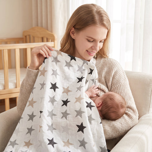 True Haven | Baby Nursing Cover Poncho – Everyday Feeding Essential, Easy to Clean