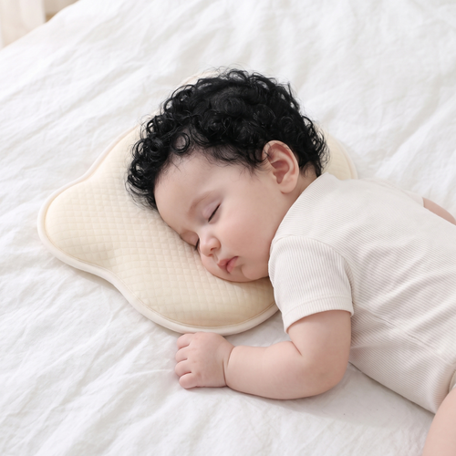 True Haven | Memory Foam Baby Pillow – Cozy Support for Naptime & Bedtime, Machine Washable