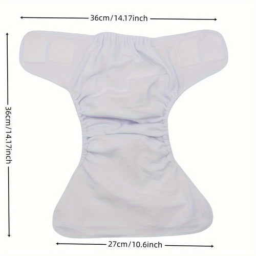 True Haven | Reusable Cloth Diaper Set – Adjustable Snap Fit, Waterproof Covers