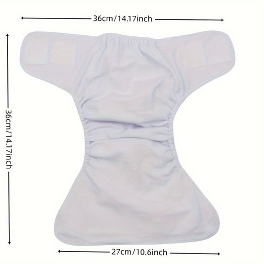 True Haven | Reusable Cloth Diaper Set – Adjustable Snap Fit, Waterproof Covers