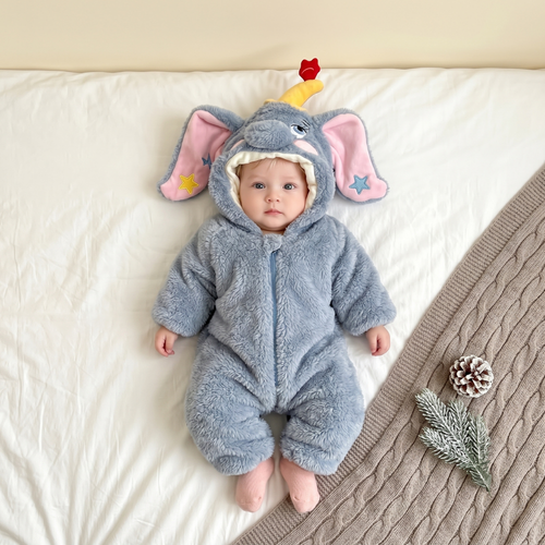 True Haven | Cub Baby Onesie – Adorable Everyday Essential, Gentle on Sensitive Skin