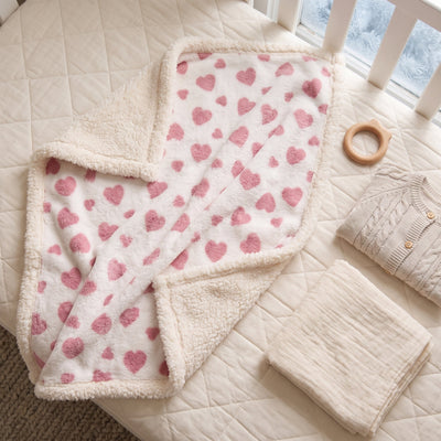 True Haven | Flannel Baby Stroller Blanket – Built for Busy Days Out, Compact & Portable