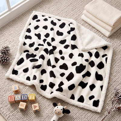 True Haven | Flannel Baby Stroller Blanket – Built for Busy Days Out, Compact & Portable