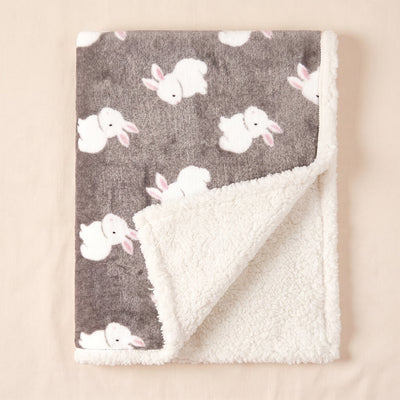 True Haven | Flannel Baby Stroller Blanket – Built for Busy Days Out, Compact & Portable