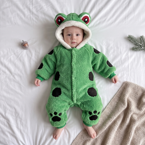 True Haven | Cub Baby Onesie – Adorable Everyday Essential, Gentle on Sensitive Skin