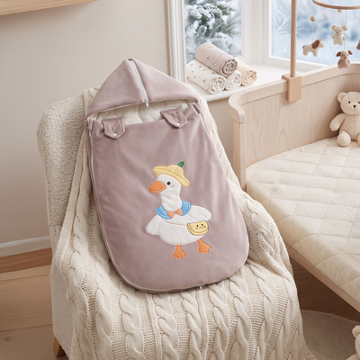 True Haven | Thermal Baby Sleeping Bag – Snuggly Nursery Must-Have, Gentle on Sensitive Skin