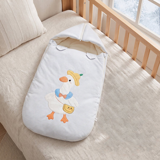 True Haven | Thermal Baby Sleeping Bag – Snuggly Nursery Must-Have, Gentle on Sensitive Skin
