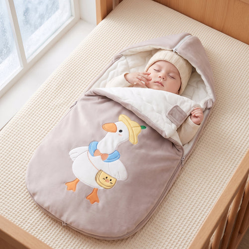 True Haven | Thermal Baby Sleeping Bag – Snuggly Nursery Must-Have, Gentle on Sensitive Skin