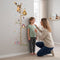 True Haven | Monkey Friends Height Growth Chart – Practical Nursery Organizer, Easy to Clean