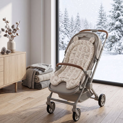 True Haven | Soft Baby Stroller Cushion – Travel-Ready Baby Essential, Easy to Pack