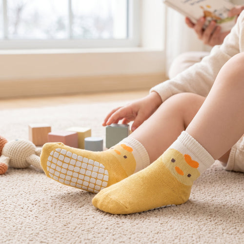 True Haven | Cute Animal Print Baby Socks – Adorable Everyday Essential, Gentle on Sensitive Skin