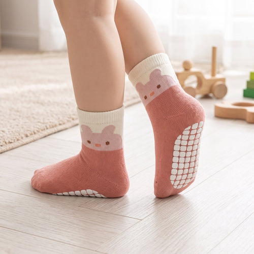 True Haven | Cute Animal Print Baby Socks – Adorable Everyday Essential, Gentle on Sensitive Skin