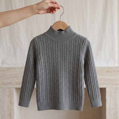 True Haven | Knit Turtleneck Sweater – Adorable Everyday Essential, Gentle on Sensitive Skin