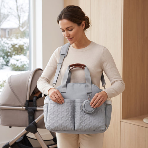 True Haven | Everyday Breast Pump Tote Bag – Supportive Feeding Companion, BPA-Free Materials
