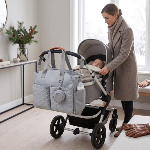 True Haven | Everyday Breast Pump Tote Bag – Supportive Feeding Companion, BPA-Free Materials