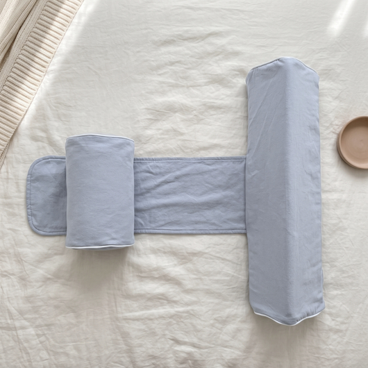 True Haven | Baby Side Pillow – Snuggly Nursery Must-Have, Gentle on Sensitive Skin